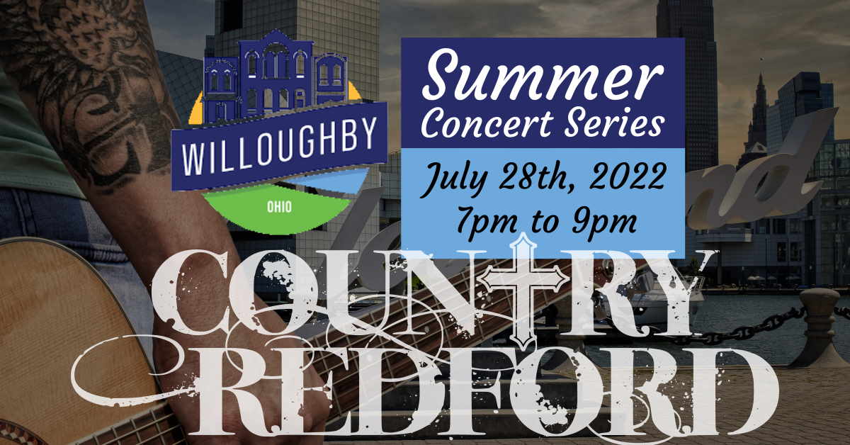 Willoughby Summer Concert Country Redford